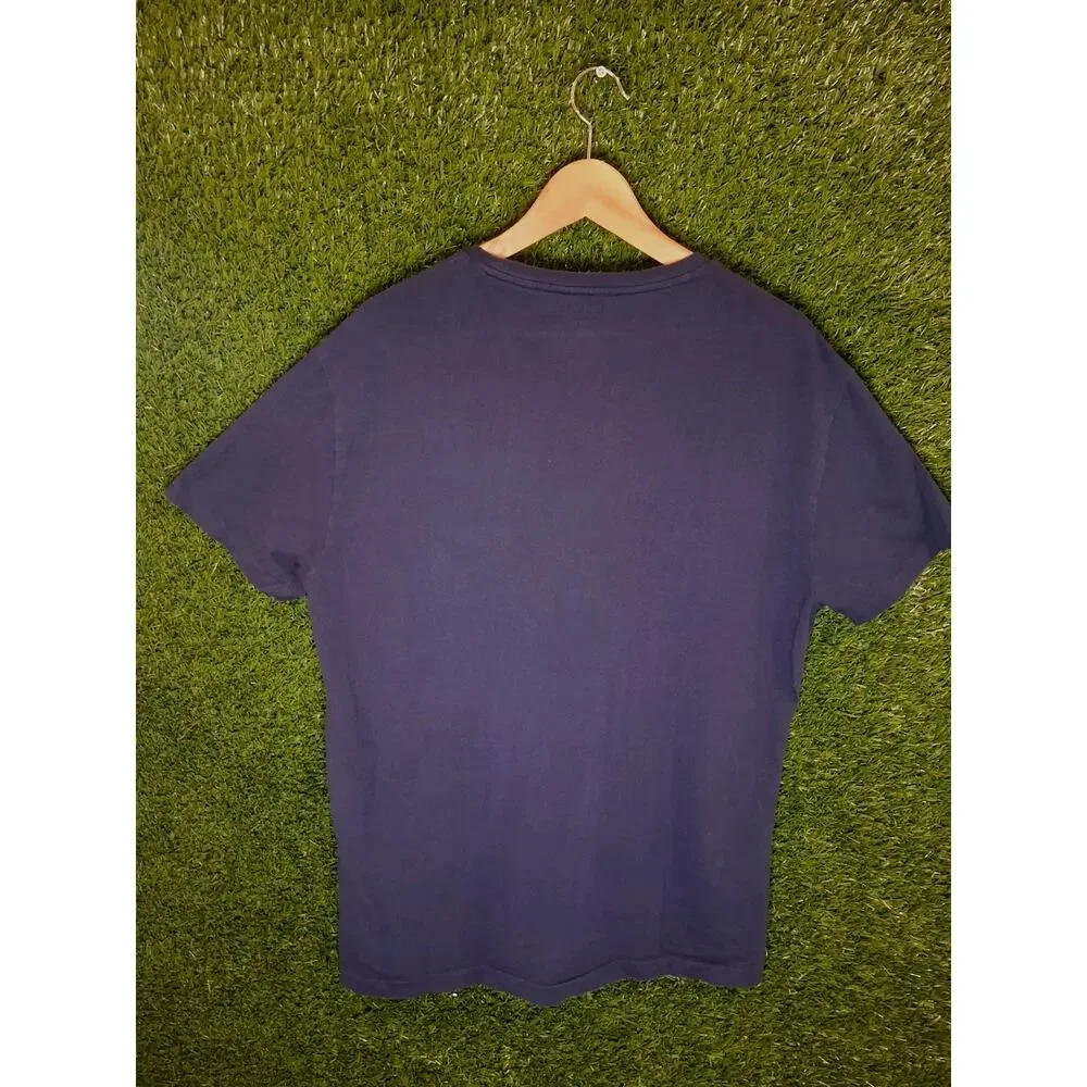 Camiseta Polo Ralph Lauren Classic Fit Azul Marinho - Tamanho M